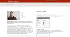Desktop Screenshot of gordonfreedman.com